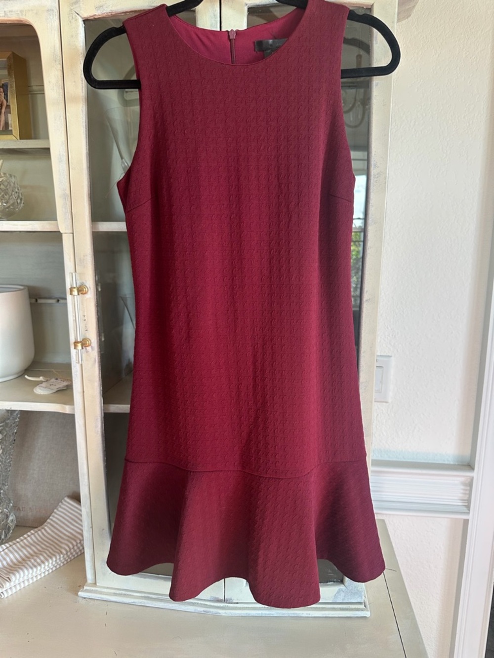 Aqua sleeveless dress